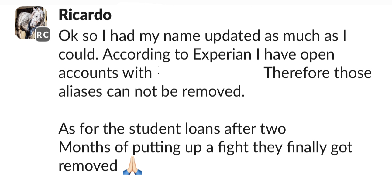 Client testimonial screenshot 13