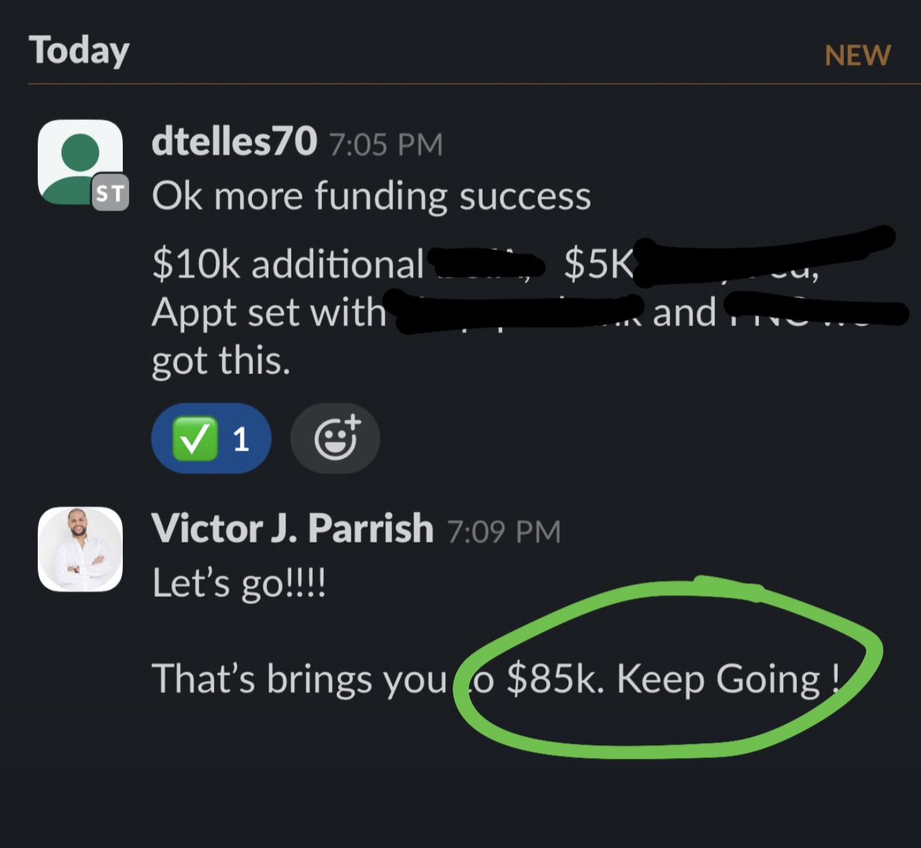 Client testimonial screenshot 3