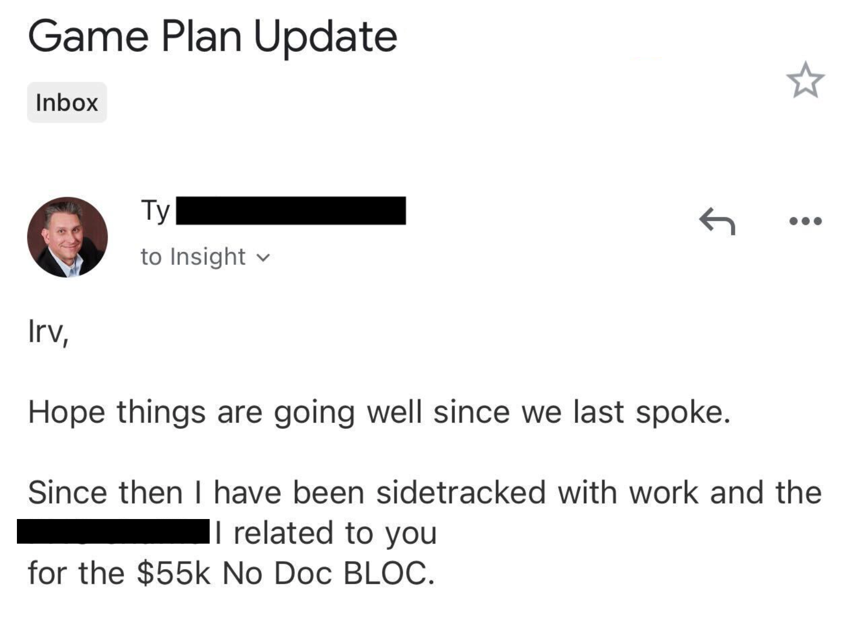 Client testimonial screenshot 39