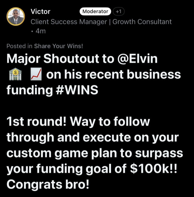 Client testimonial screenshot 23